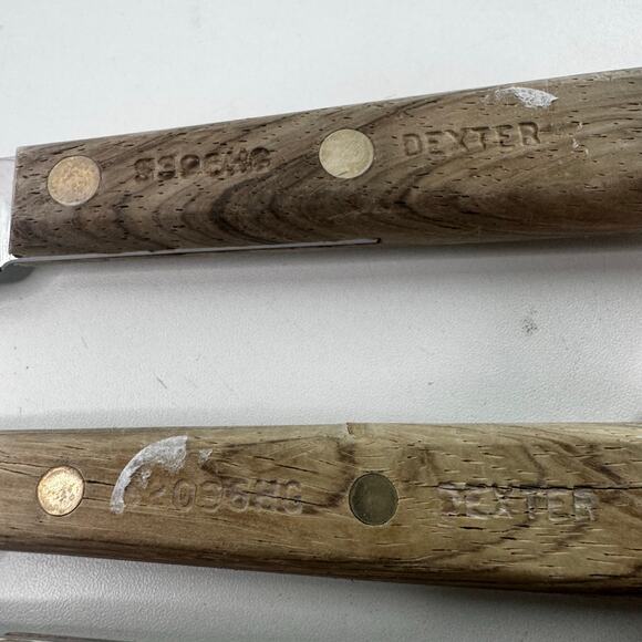 Vintage Dexter Super Stainless Kitchen Knives Set of 4 Southbridge Quality - Picture 6 of 10
